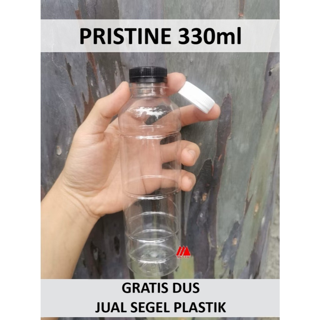 Gratis DUS - Set (Botol+Tutup) - Botol PRISTINE 330ml 330ml SN Almond Jus Plastik SN / Botol 330ml P