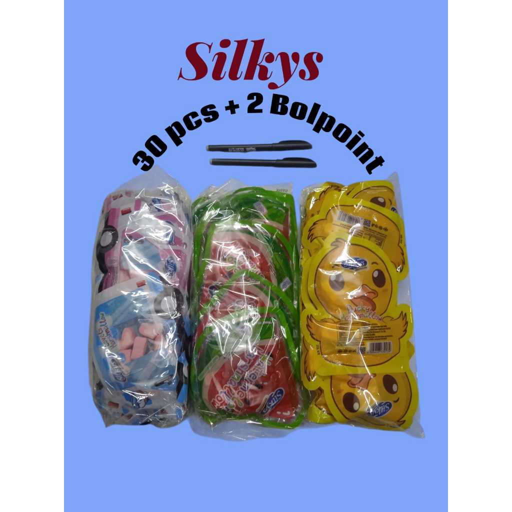 

Paket marshmallow 30 pcs bonus 2 Bolpoint