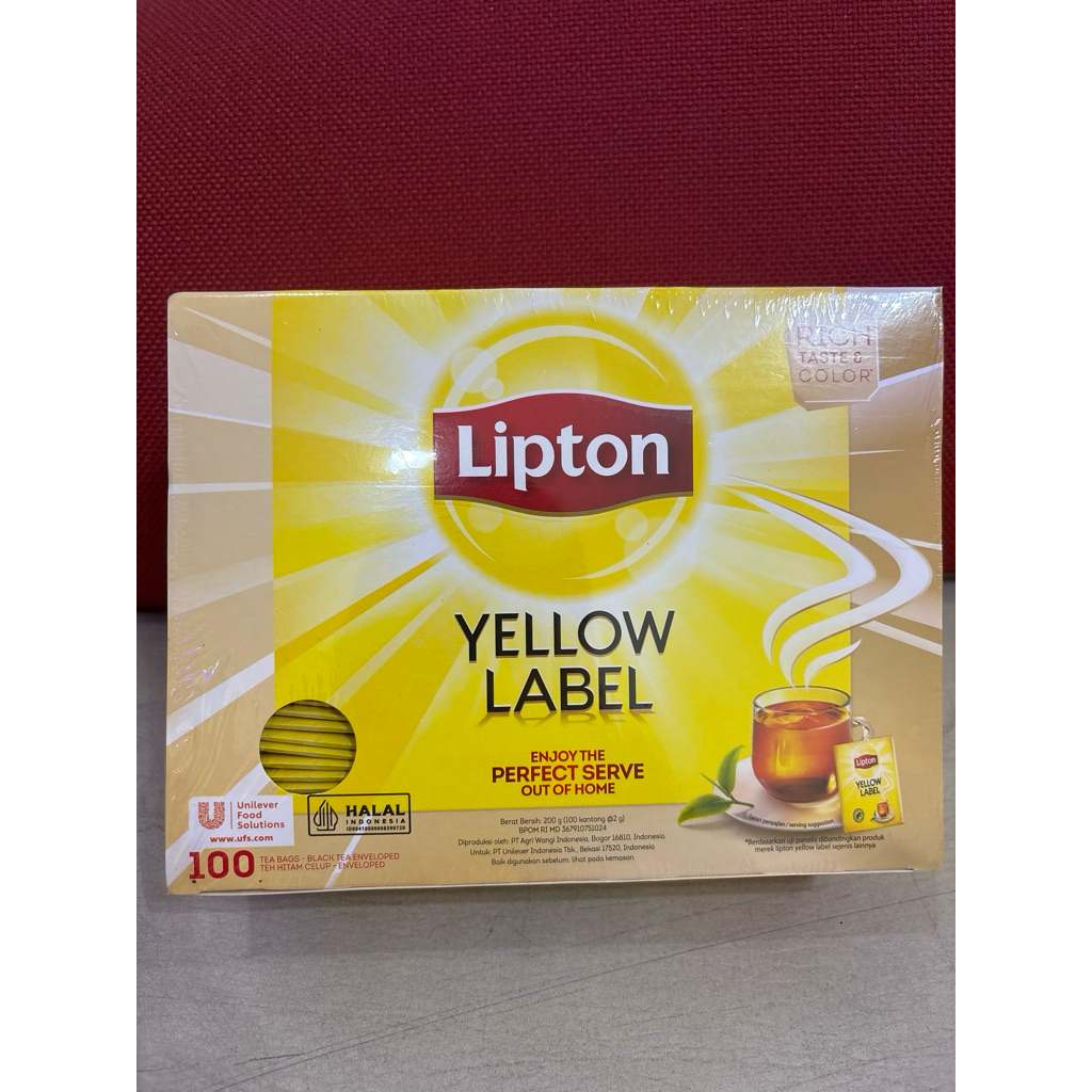 

Lipton Yellow Label Black Tea 100pcs