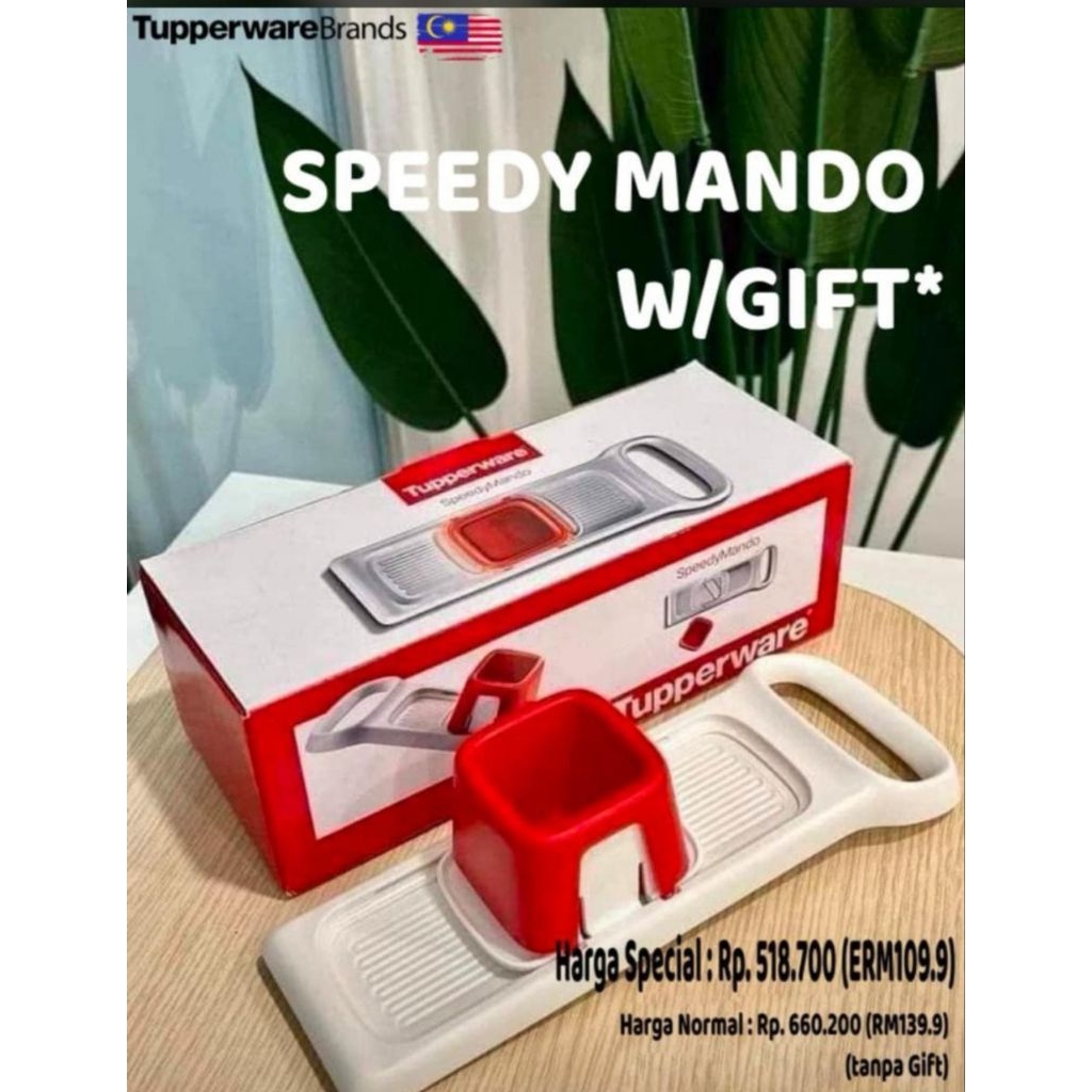speedy mando tupperware