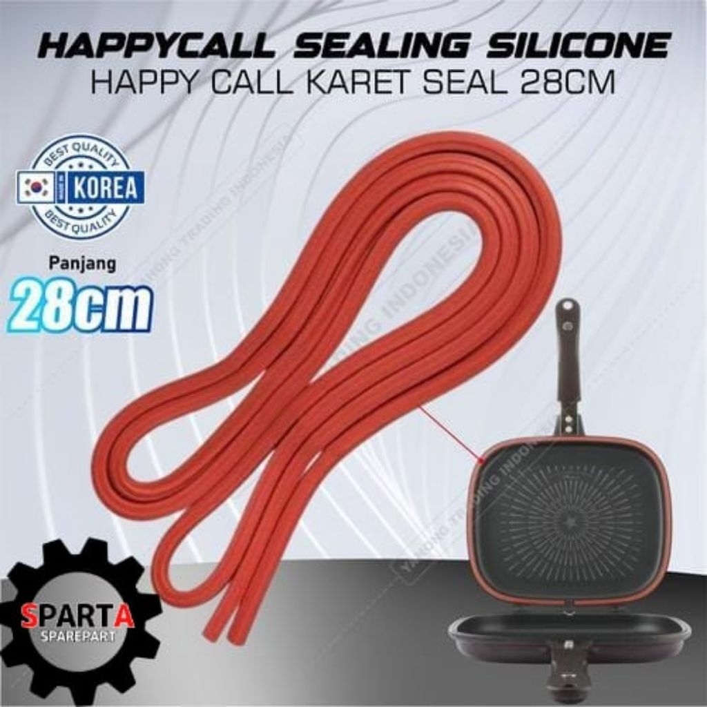 Seal Karet Panggangan Happy Call Ukuran 28cm x 32cm Original