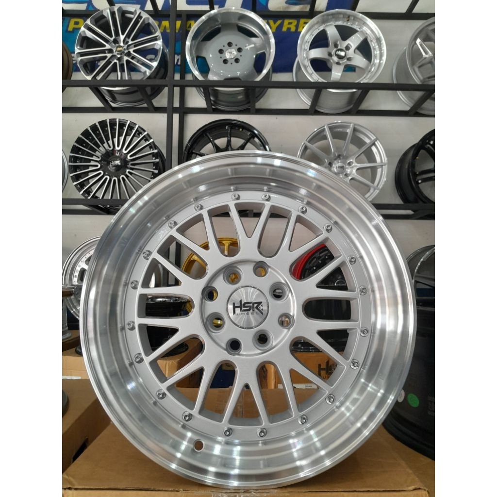 Velg Mobil Hsr Lemans Ring 16 lebar 7,5-8,5 hole 4x100-114,3 smf