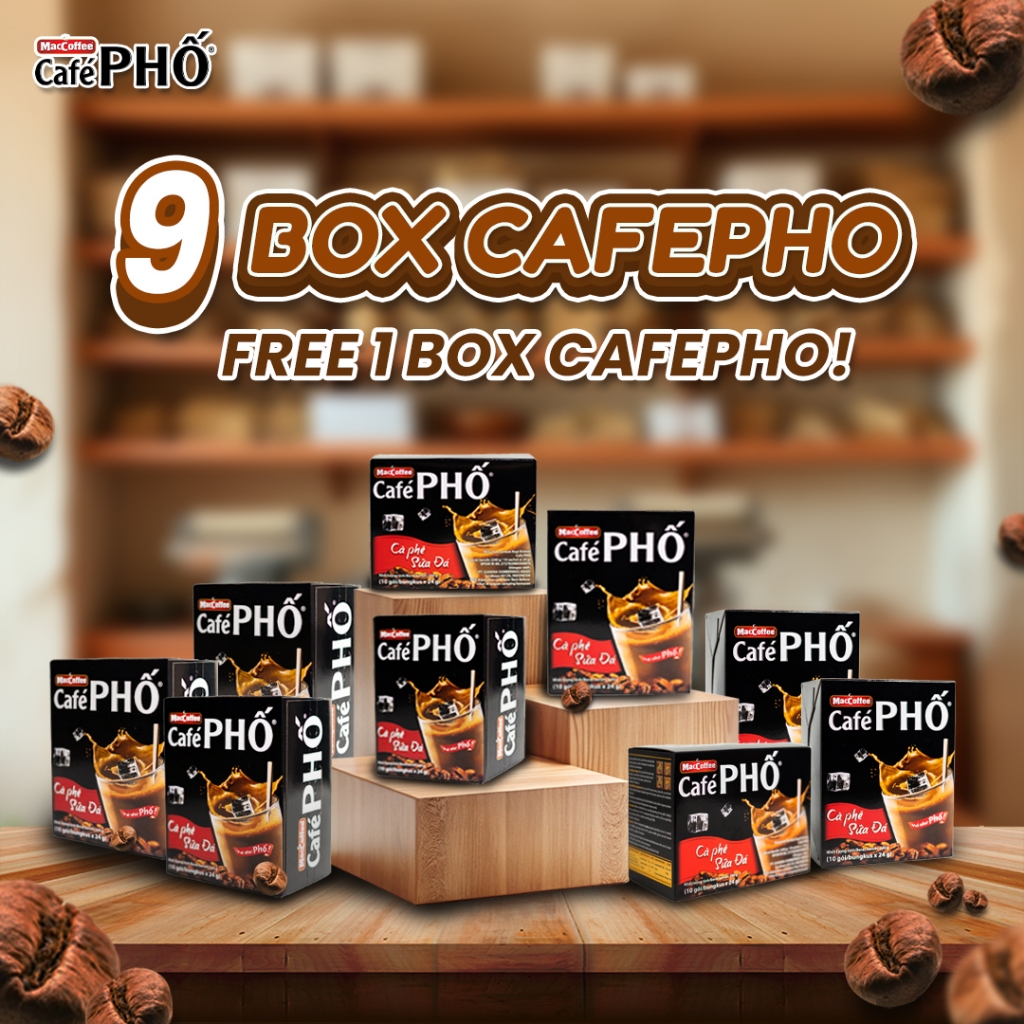 

Cafe Pho 9 Box Get 1 Free