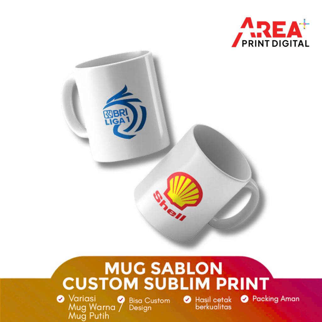 Cetak Mug Custom Mug Polos Print Warna Dalam Mug Bunglon