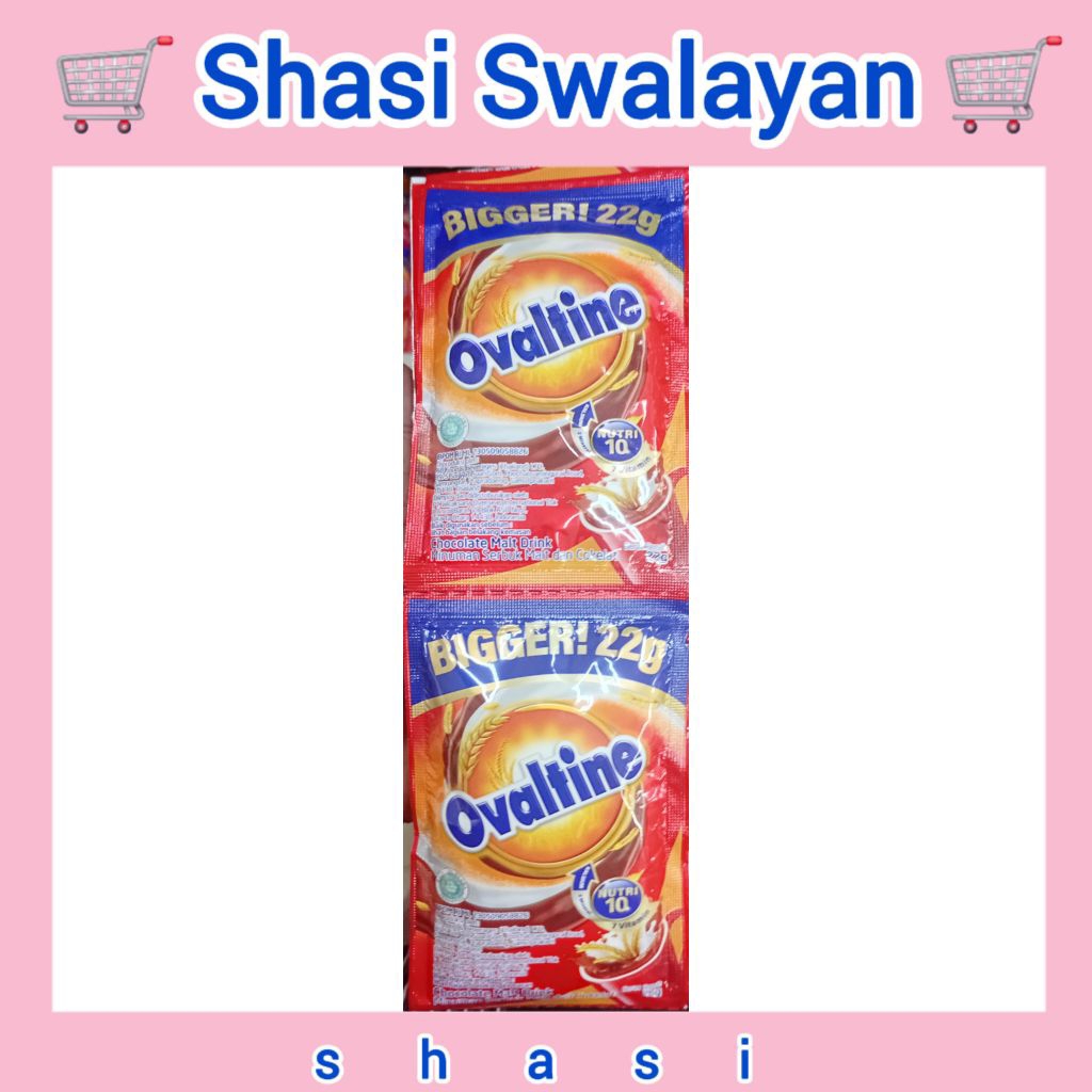

Ovaltine 22 gr X 10 Sachet - Minuman Coklat