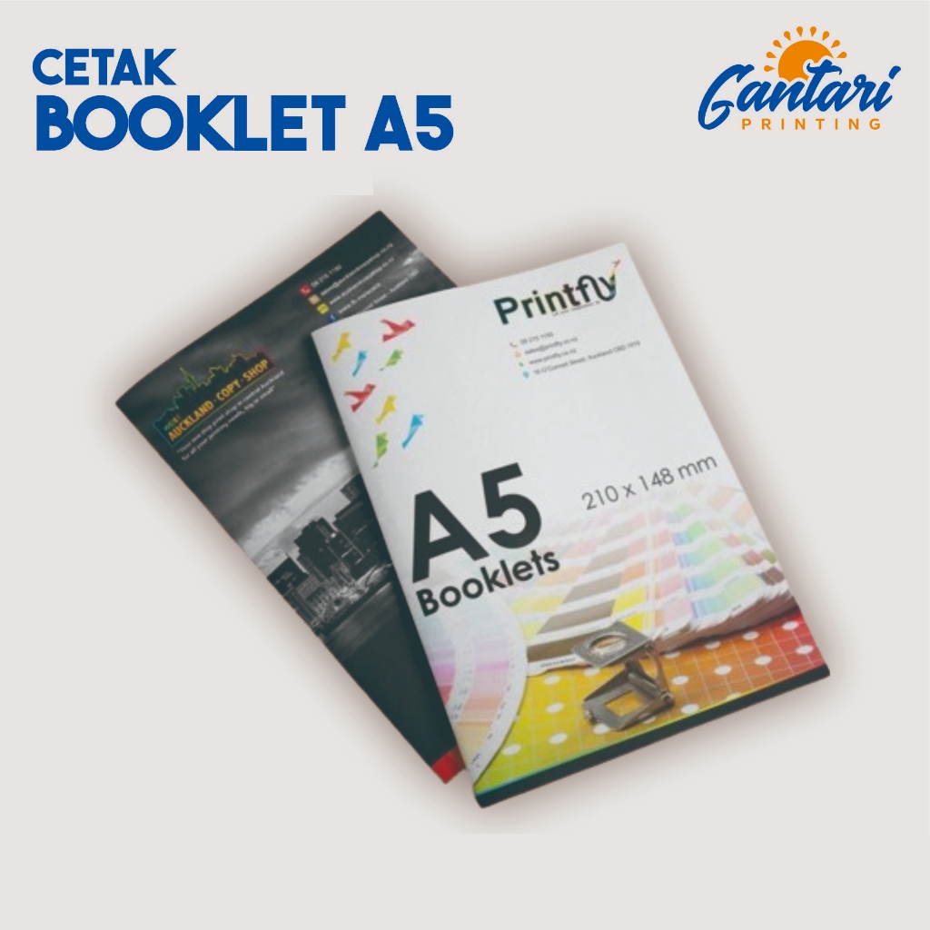 

Cetak Booklet A5 / Print buku isi HVS/ Print Modul / Cetak Manual Book / staples tengah A5