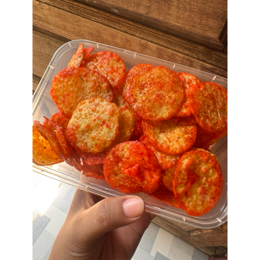 

kerupuk opak balado
