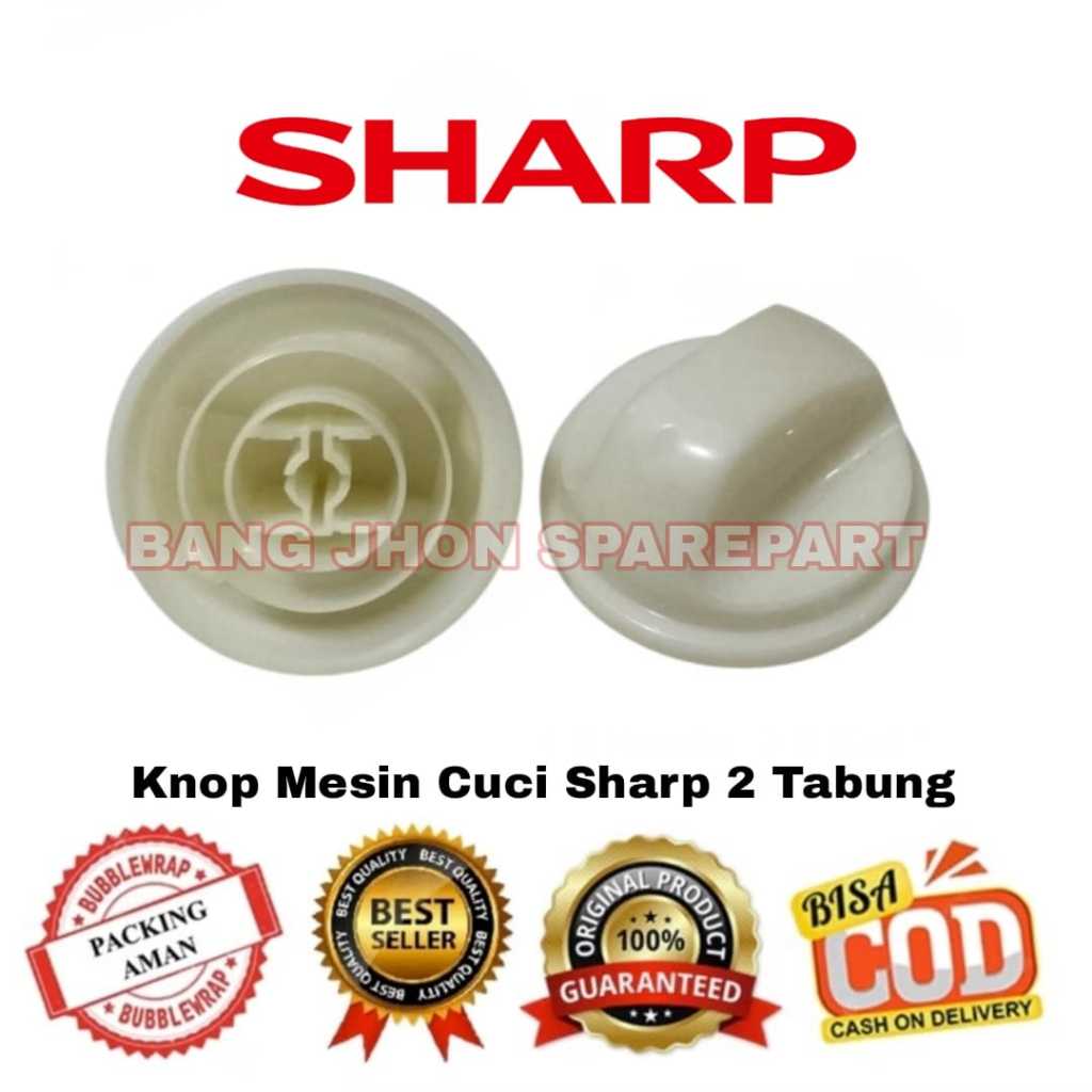 knop mesin cuci sharp / knop putaran timer mesin cuci Sharp 2 Tabung