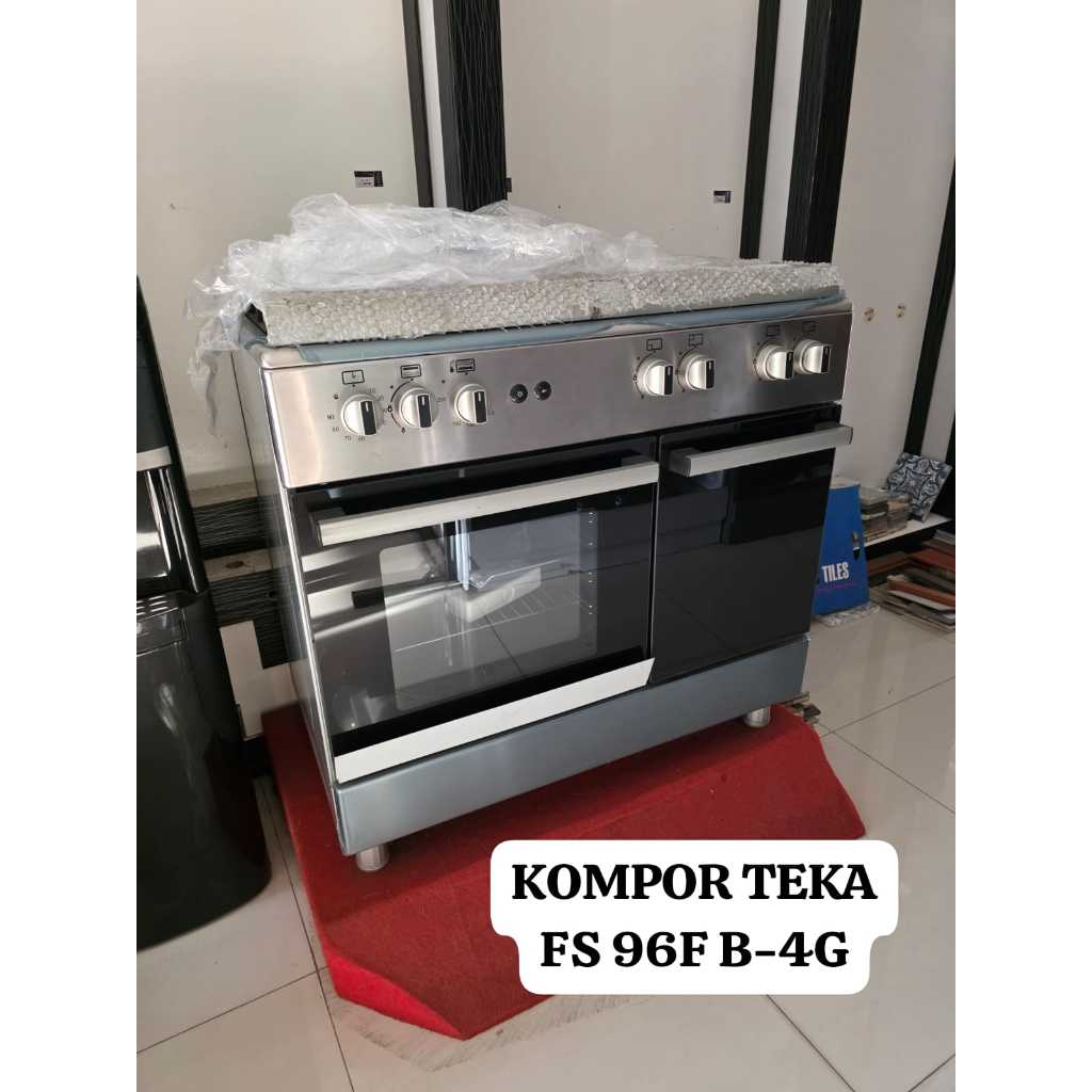 KOMPOR OVEN FREE STANDING COOKER TEKA HOB FS 96F B-4G SET LENGKAP