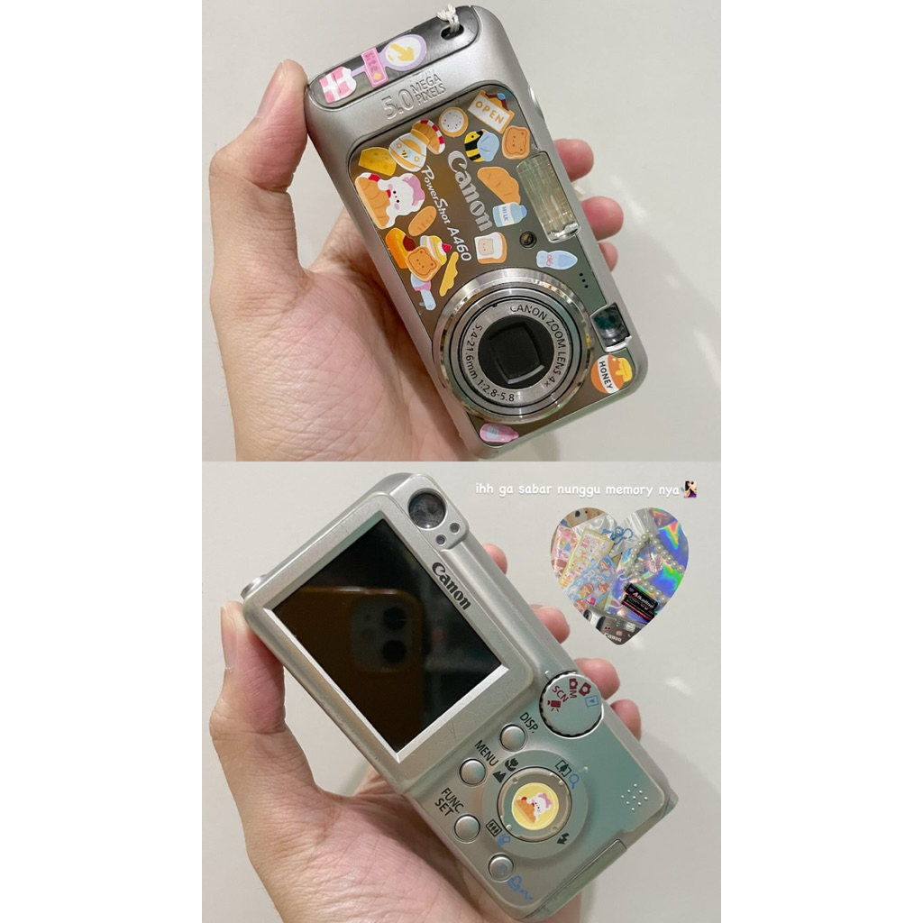 Preloved Digicam Canon Powershot A460