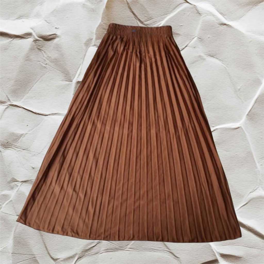 MF - Rok plisket anak perempuan usia 9 - 13 tahun