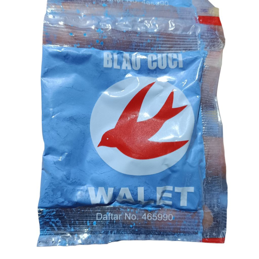 Blau Cuci Cap Walet Kemasan Sachet Kecil