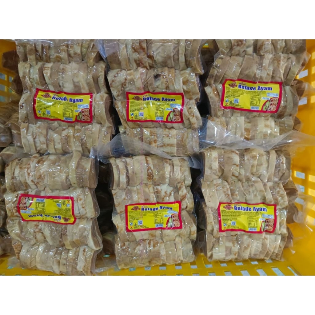 KINGFOOD Rolade Ayam 1 kg ( Potongan Bulat)