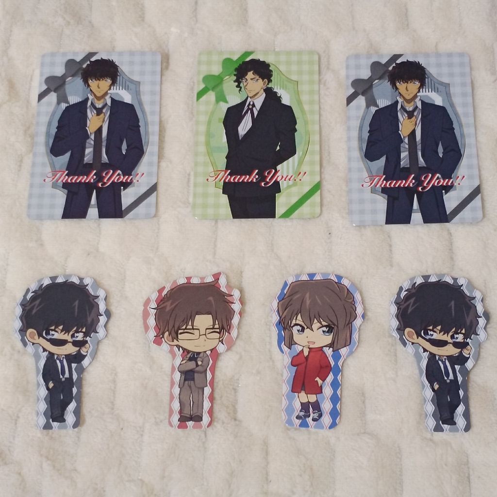 Detective Conan Thank You Message Card