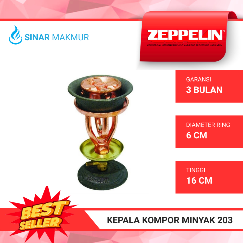 Zeppelin Kepala Kompor Minyak 203