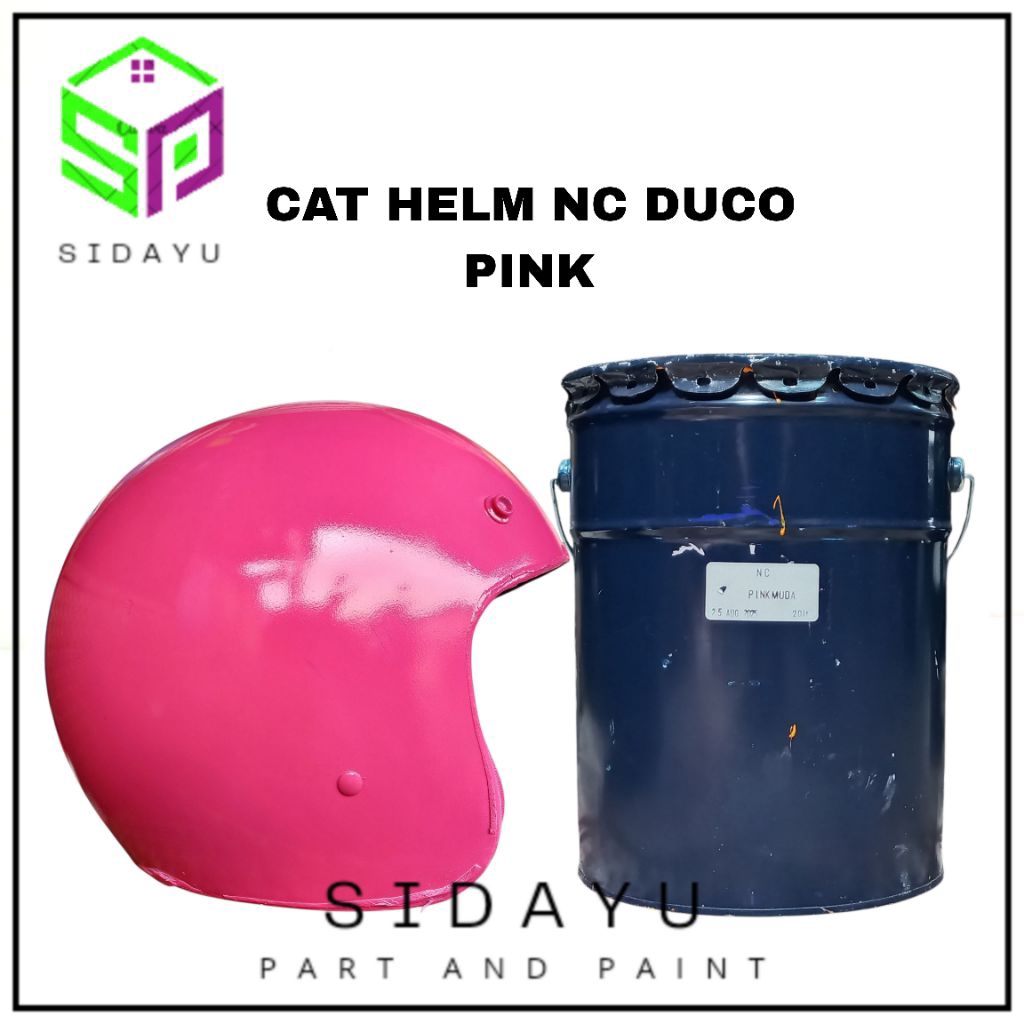 Cat Helm NC Duco Jepang Pink