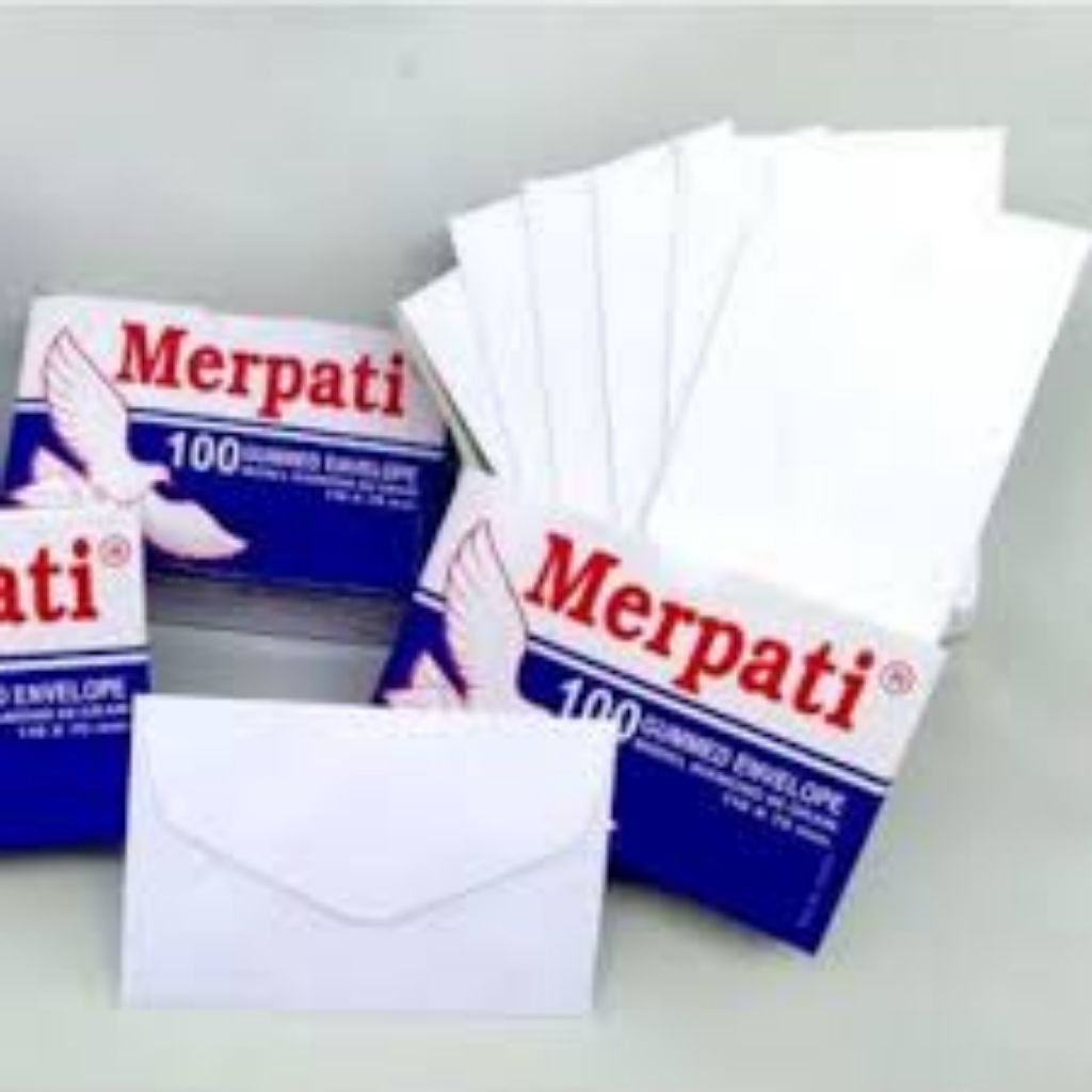

amplop merpati putih - amplop merpati kecil ukuran 110×70mm