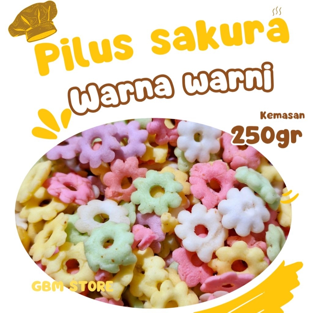 

Pilus Sakura Warna Warni Ajisan 250gram Snack Jadul Kembang Ribut Rainbow
