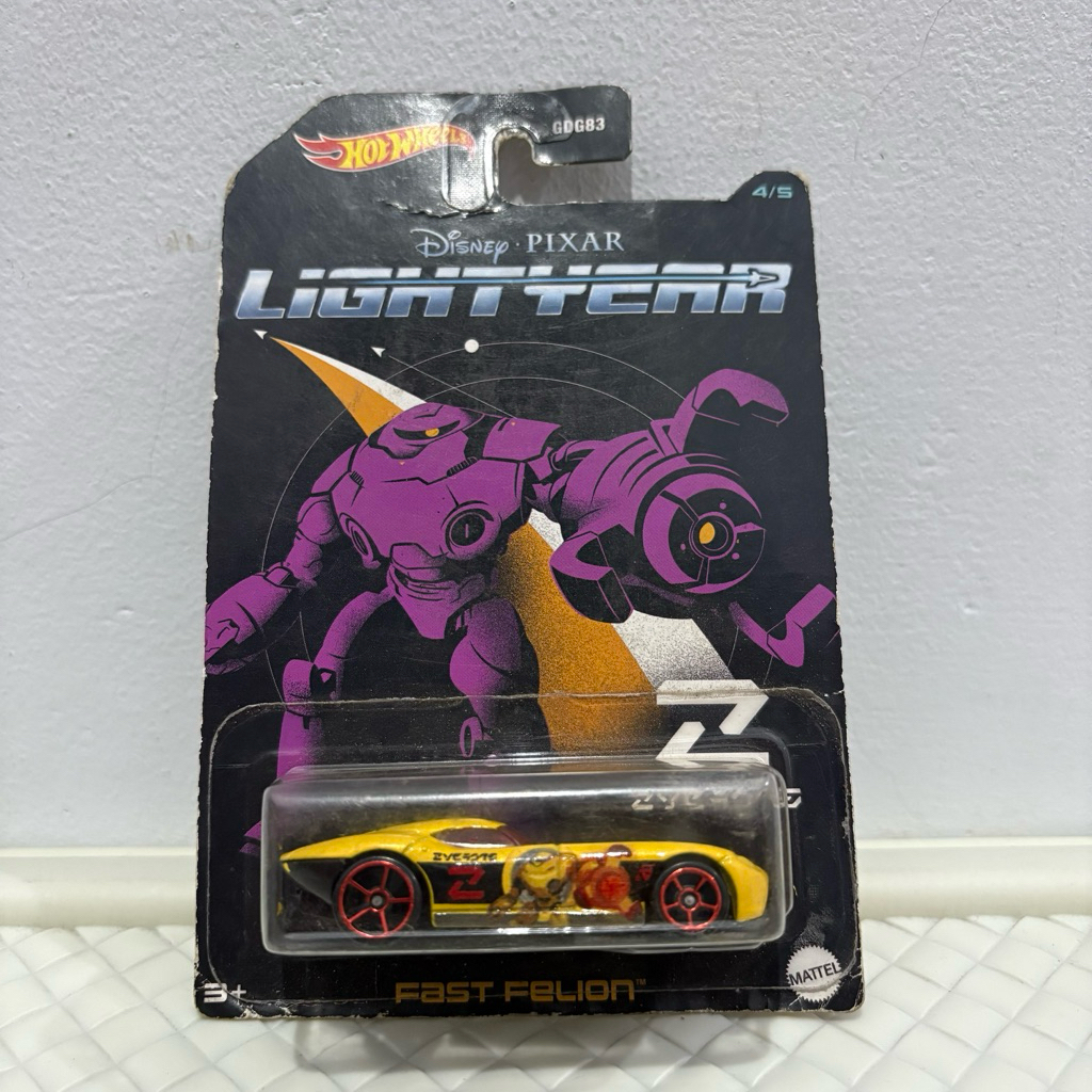 Hot Wheels Fast Felion Disney Pixar