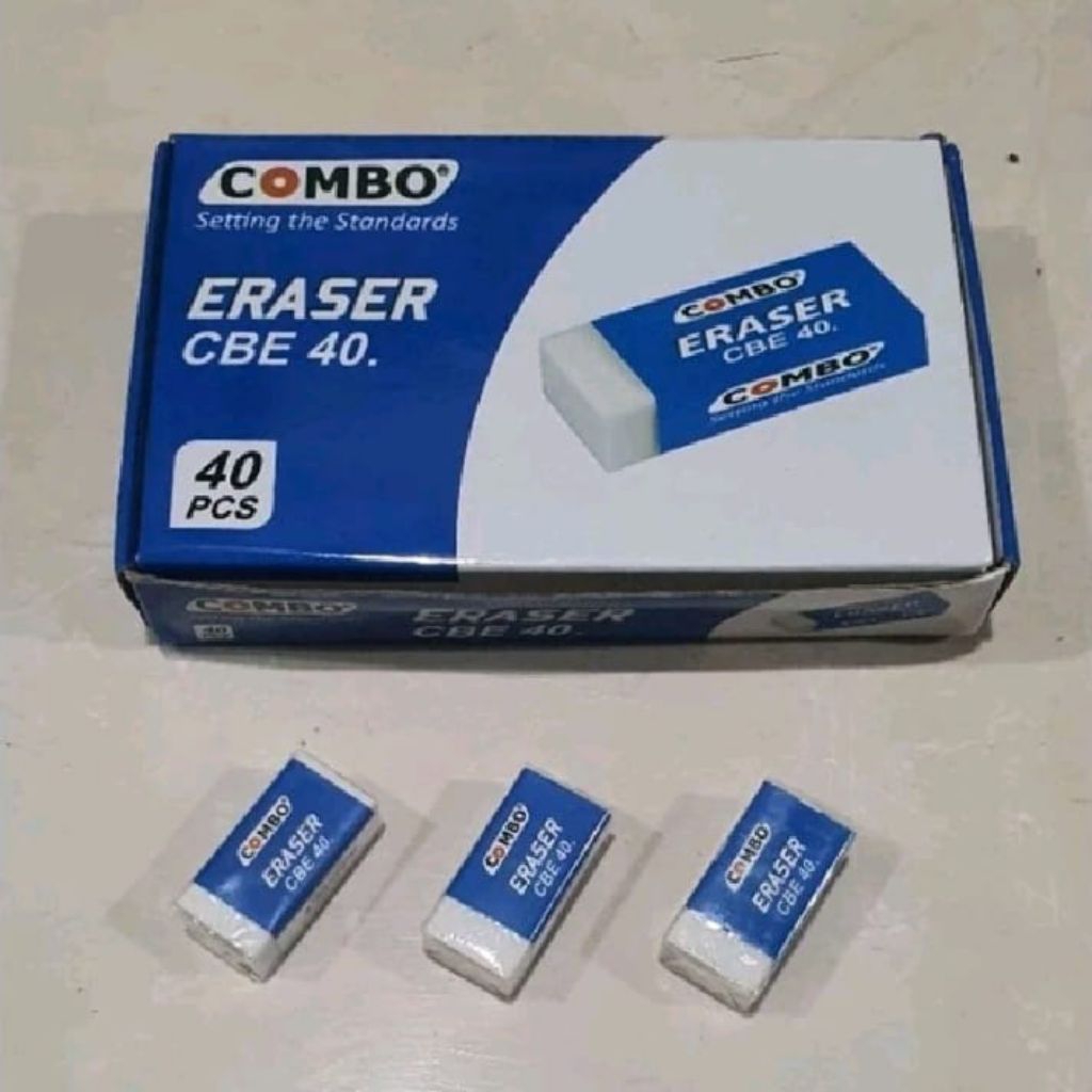 

Penghapus murah sangat lentur 40 pcs / stip murah hitam penghaous putih siap kirim