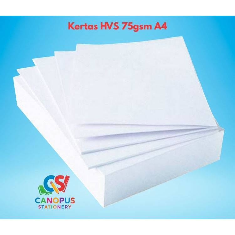 

Kertas HVS 75gsm A4 100 lembar