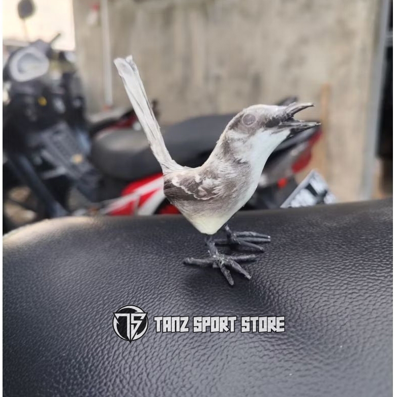 Jontrot boneka burung ninin kapas / dekoy manuk ciblek kristal