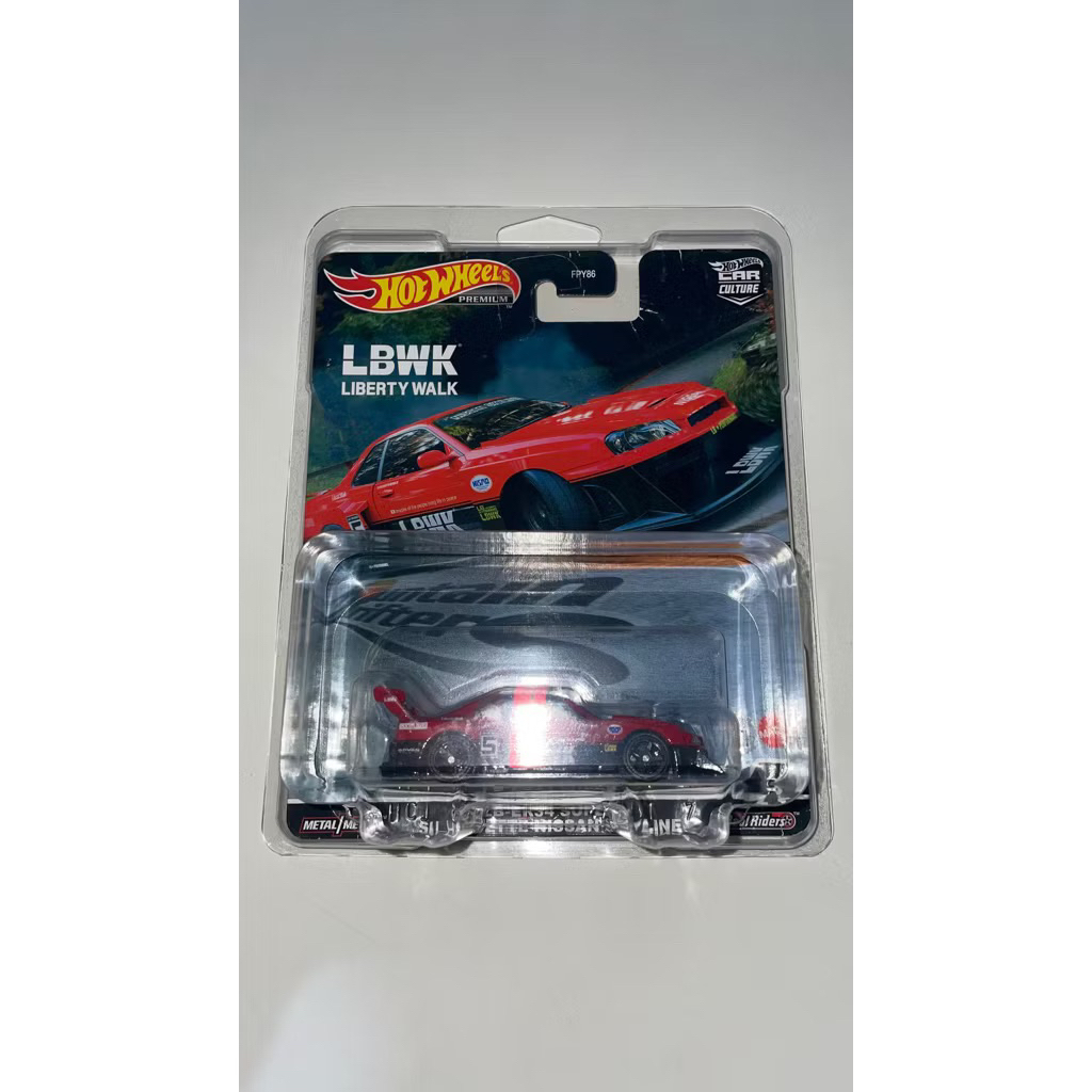 Hotwheels LB-ER34 Super Silhouette Nissan Skyline R34 Liberty Walk LBWK Mountain Drifters