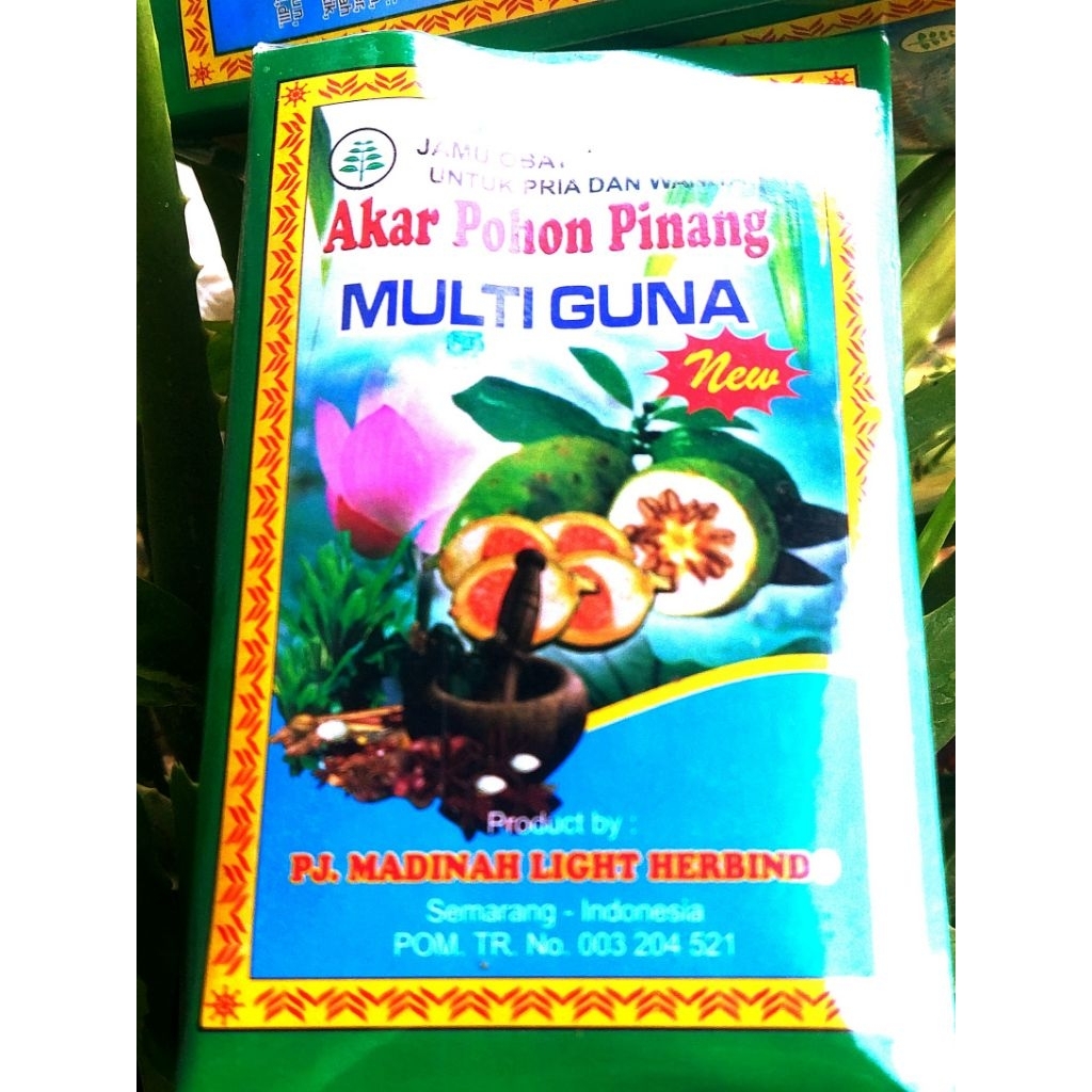 

Akar pohon pinang Multiguna