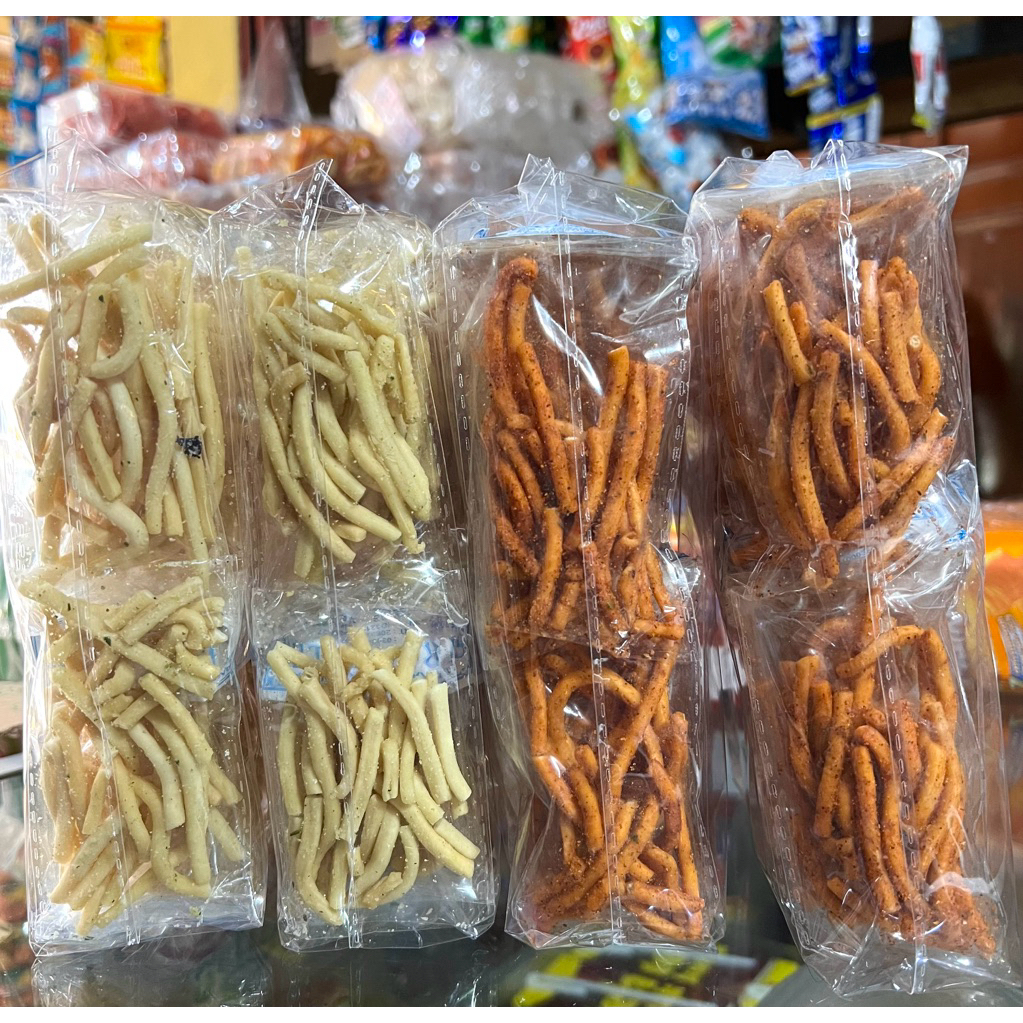 

Sistik Stik Pedas Asin Cemilan Makanan Jajanan Ringan 1 Pak isi 20 Bungkus