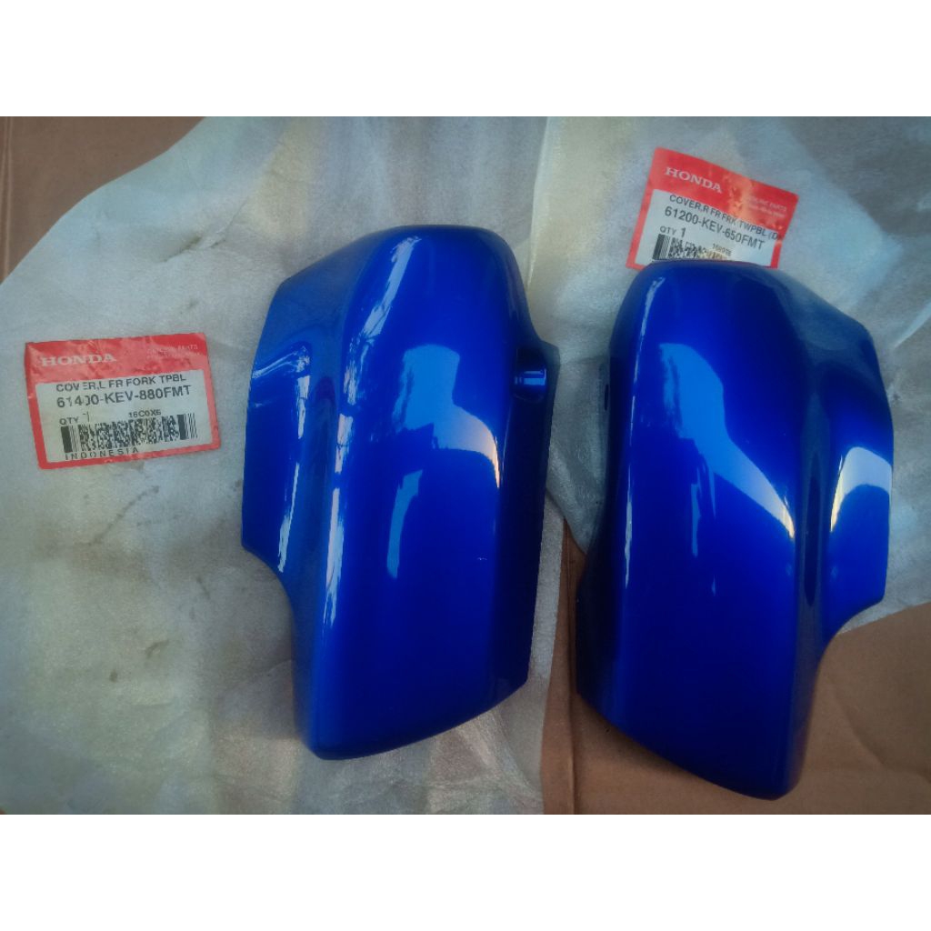 COVER OUTER FORK TUTUP PENUTUP FORK SHOCK SKOK SPAKBOAR SPAKBOR SLEBOR SELEBOR DEPAN HONDA SUPRA100 