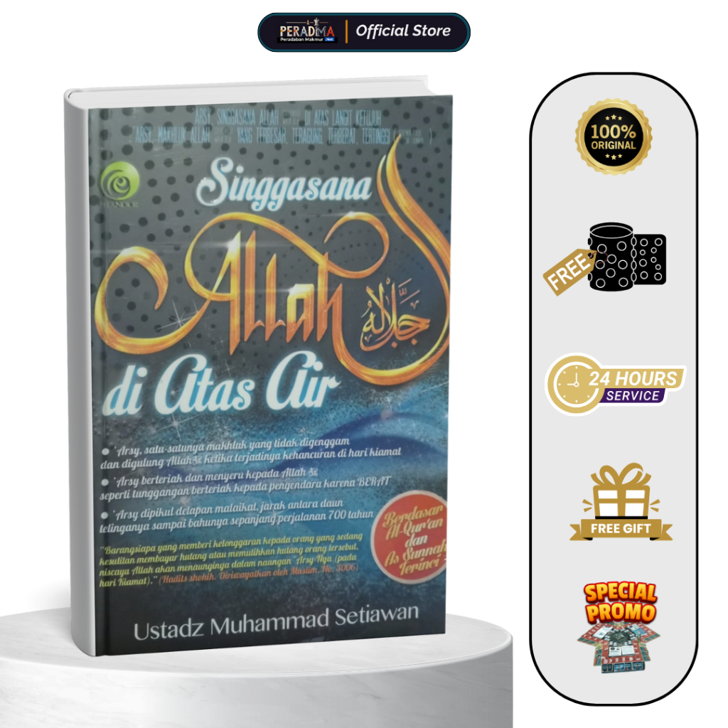 BUKU AGAMA / FILSAFAT / SINGGASANA ALLAH DI ATAS AIR