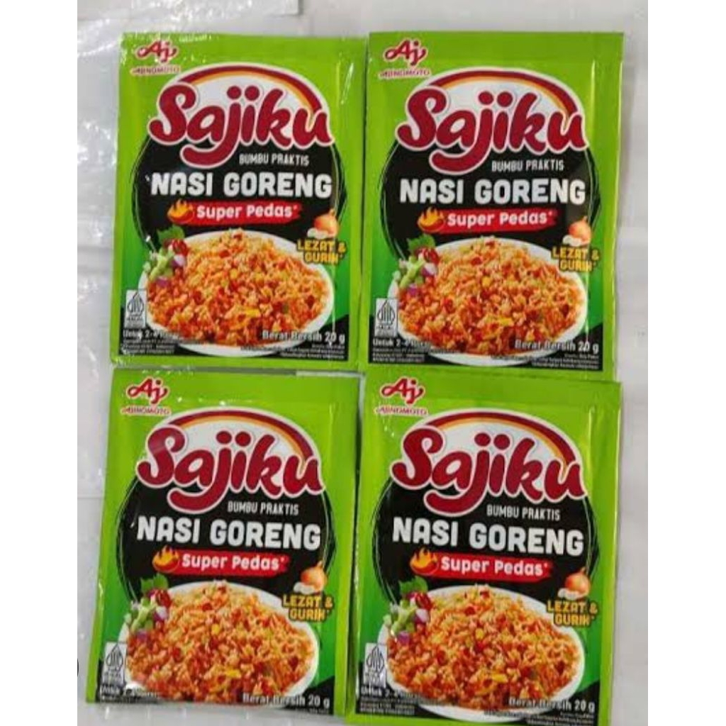 

Sajiku bumbu nasi goreng super pedas 20gr