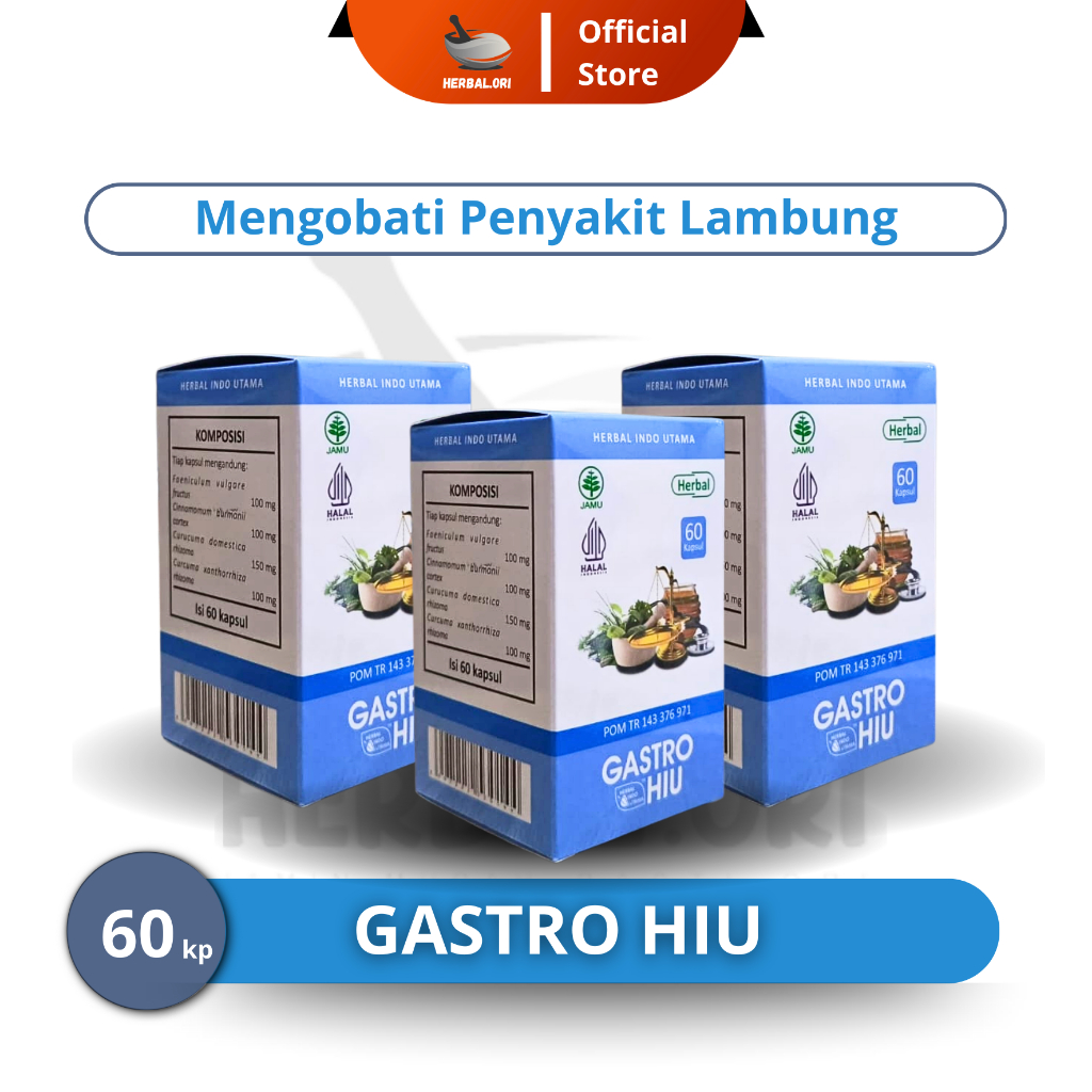 

Khusus Agen Gastro Hiu - Herbal lambung - obat maag-Herbal Sakit Perut Original