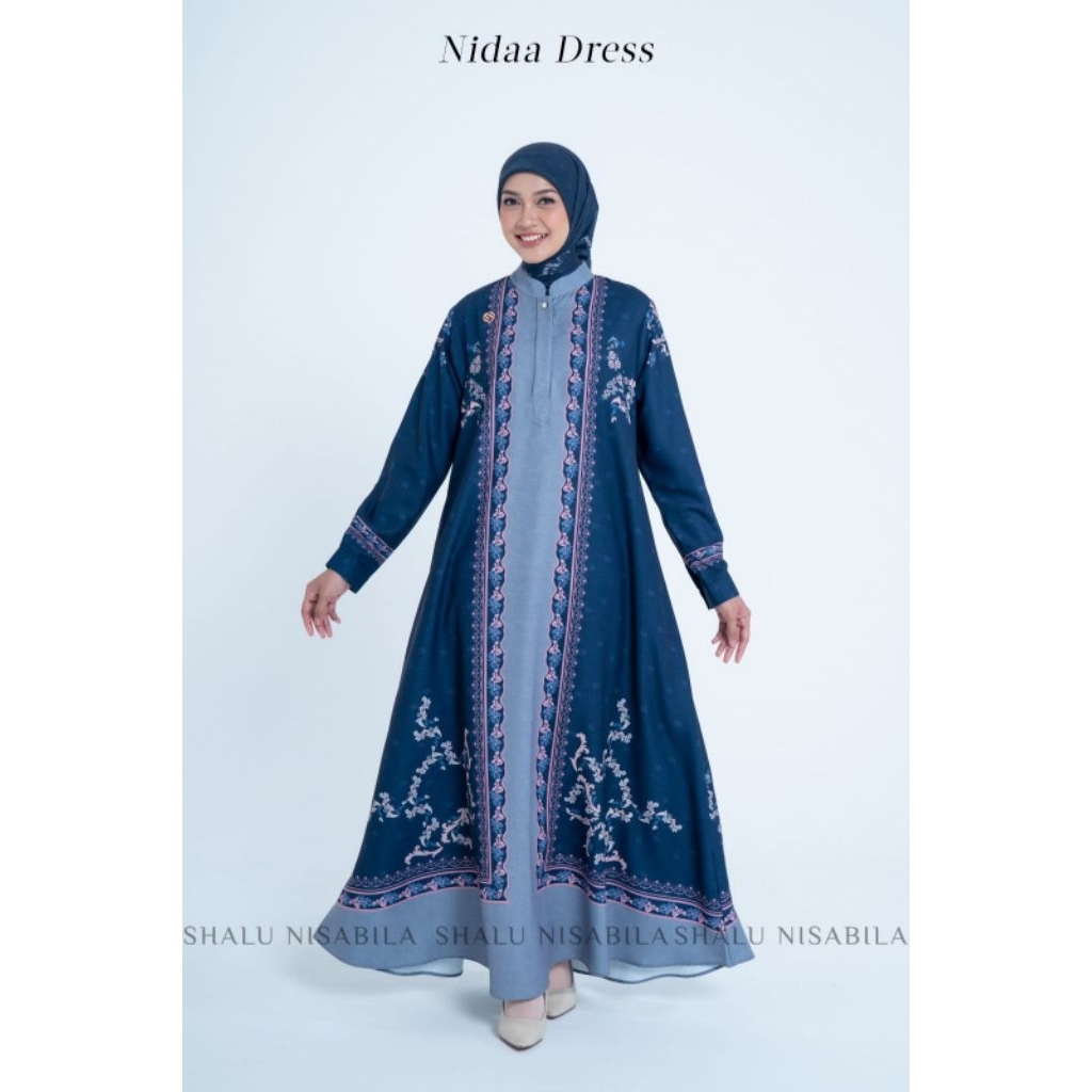 NIDAA DRESS SET SCARF BY SHALU NISABILA