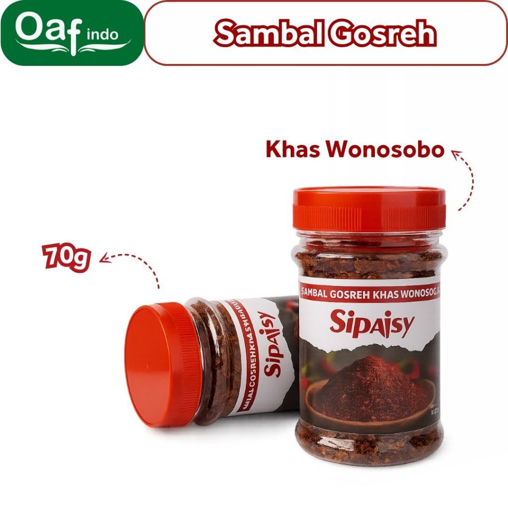 

Sipaisy Bumbu Cabai Pedas Gosreh Khas Wonosobo