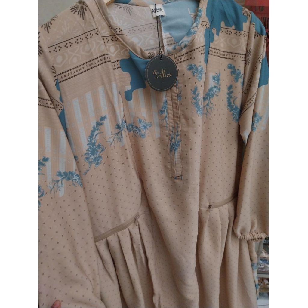 gamis wearing klamby by aleva #weaeingklamby #aleva