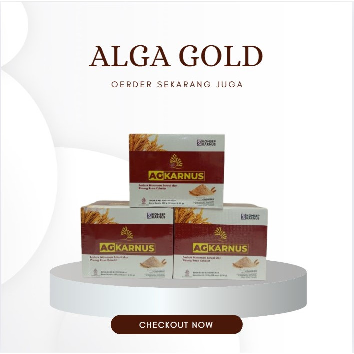 

Alga Gold Cereal Herbal Obat Gerd Maag Diabetes