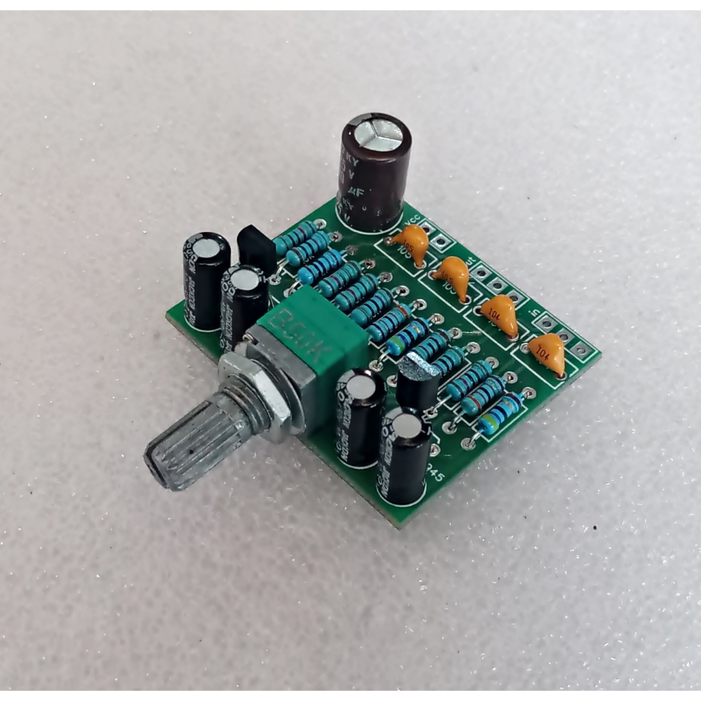 Modul Filter Stereo Subwoofer Penguat 2 Transistor