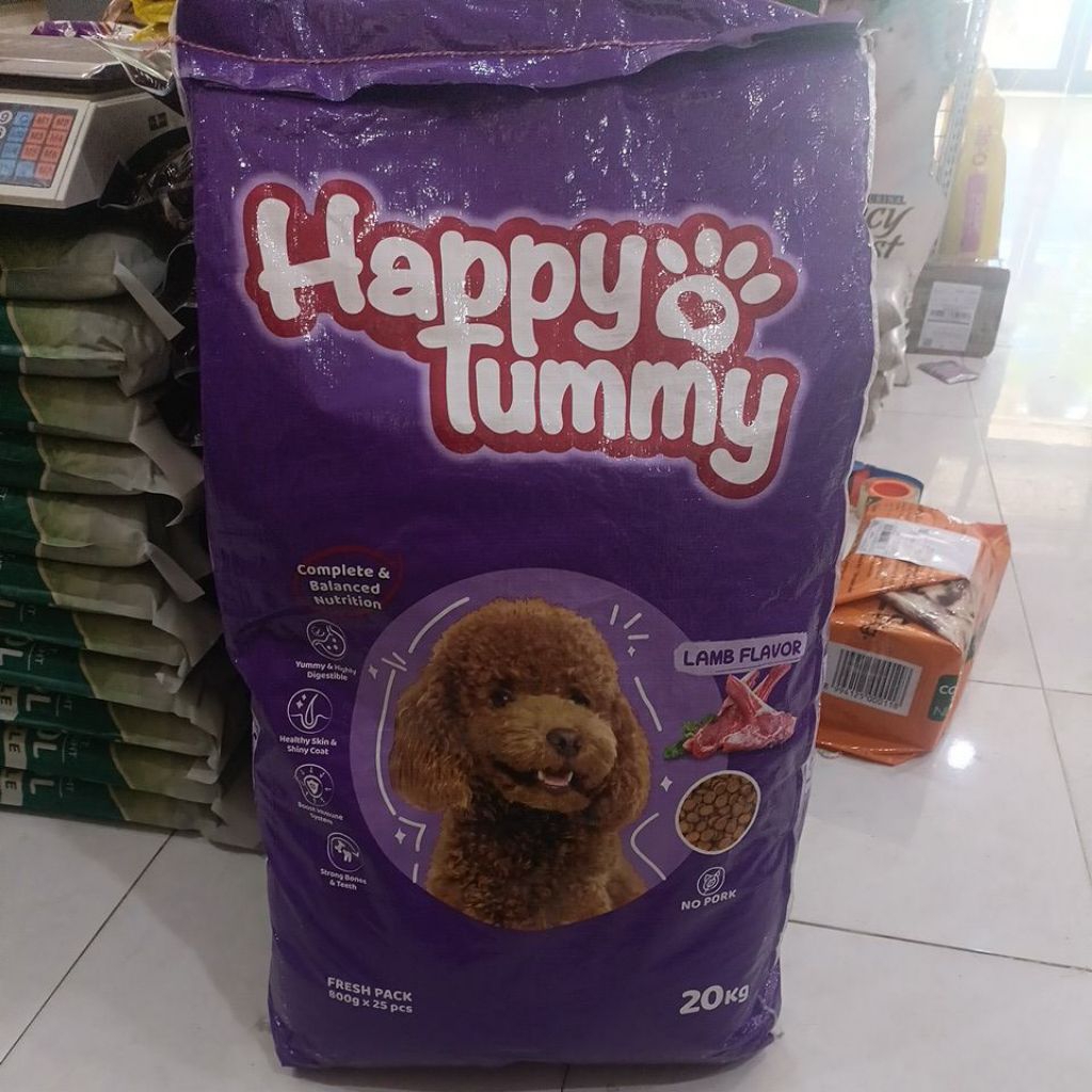 Makanan Anjing Happy Tummy Dog Lamb 20 kg makanan dog