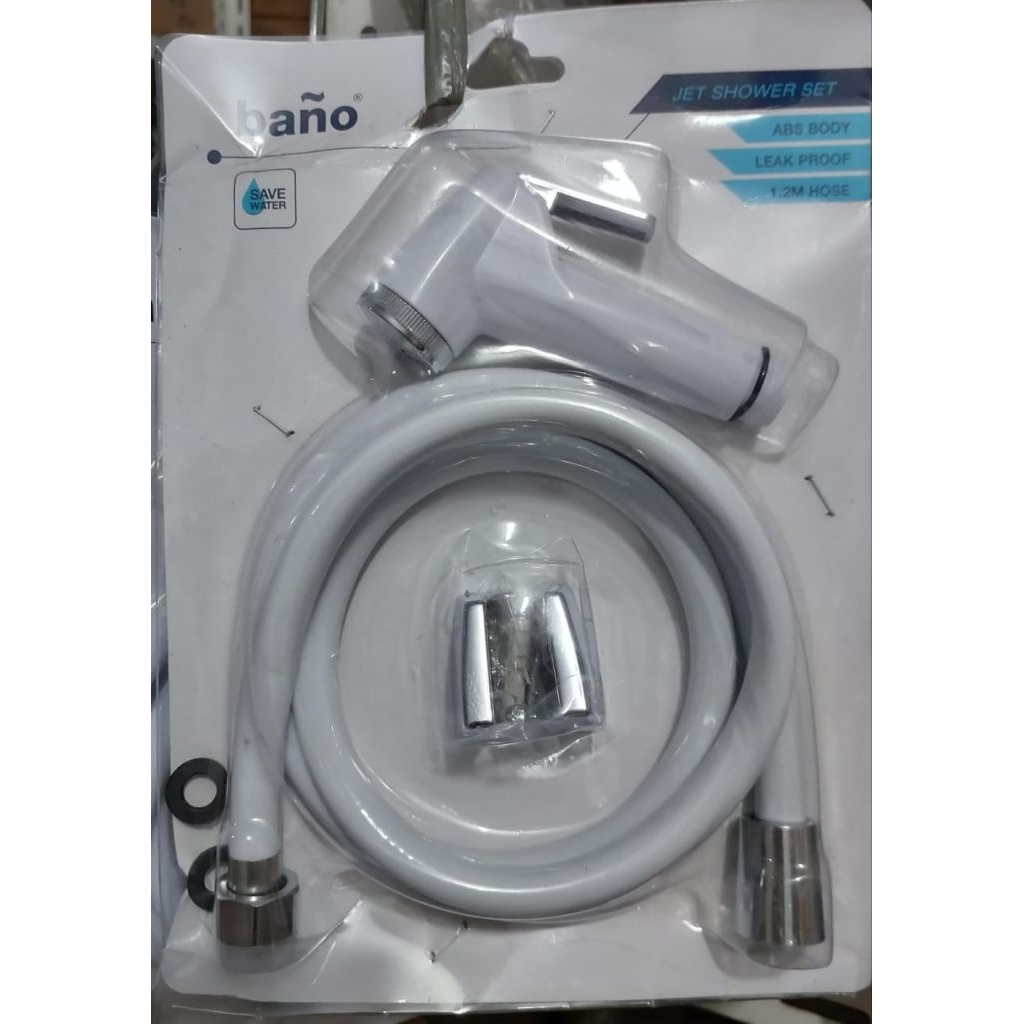 SHOWER CEBOK/JET SHOWER TOILET PUTIH/SELANG BIDET WC/SHOWER CEBOK