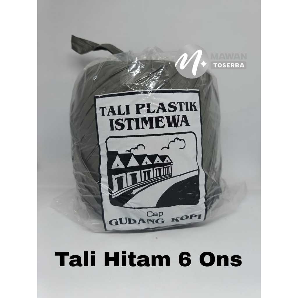 

TALI RAFIA/RAPIA HITAM 6 ONS CAP GUDANG KOPI