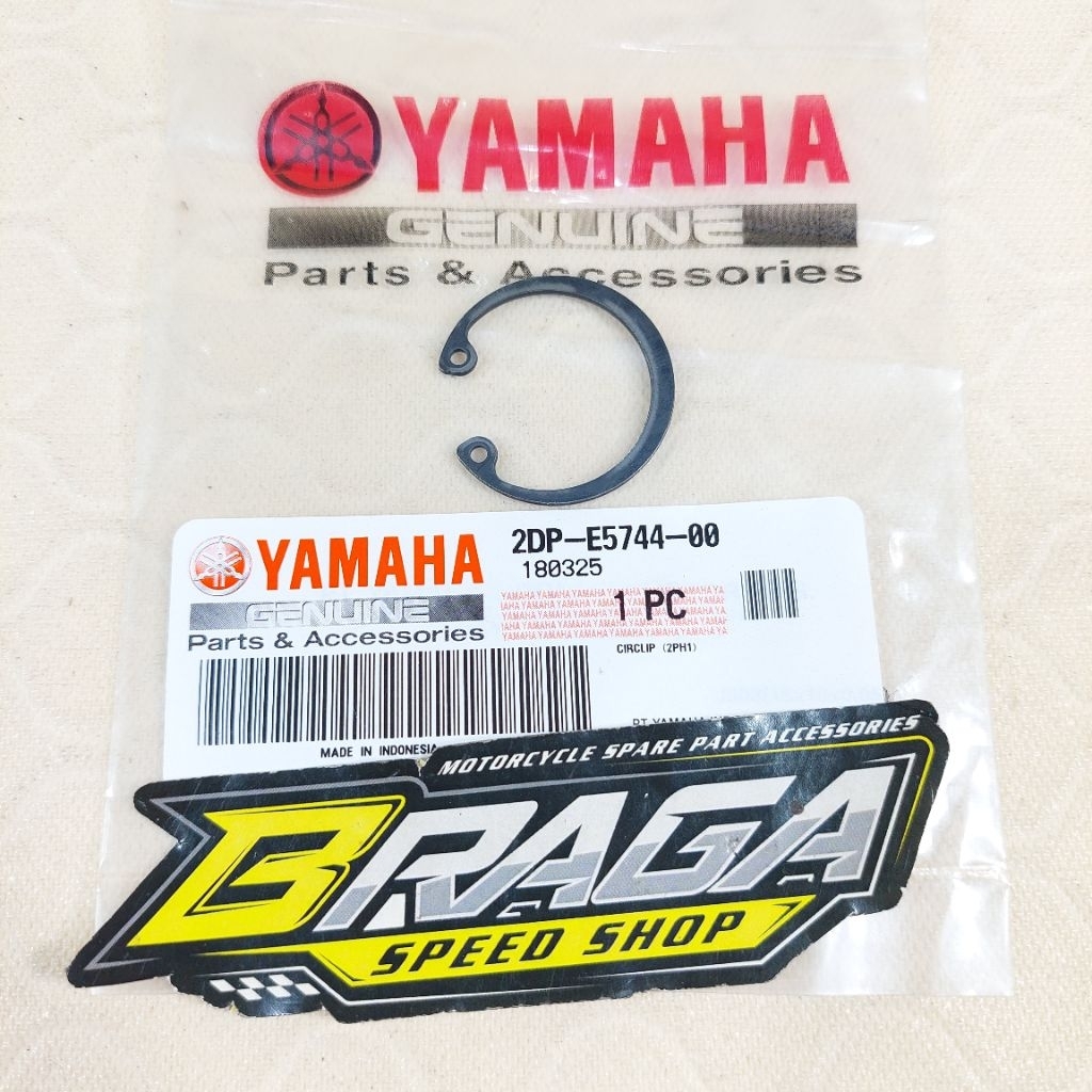 Circlip Snap Ring Klip Bearing Puly Secondary Cvt Mio M3 S Z Lexi Nmax Aerox 155 YGP ASLI ORIGINAL Y