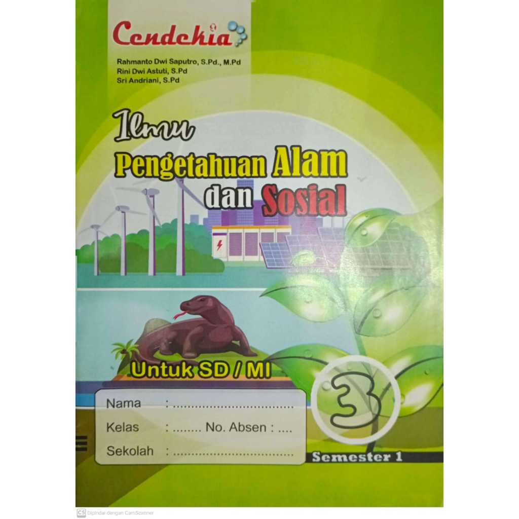 

MODUL PENDAMPING IPAS SD/MI CENDEKIA KELAS 3-6 SEMESTER 1