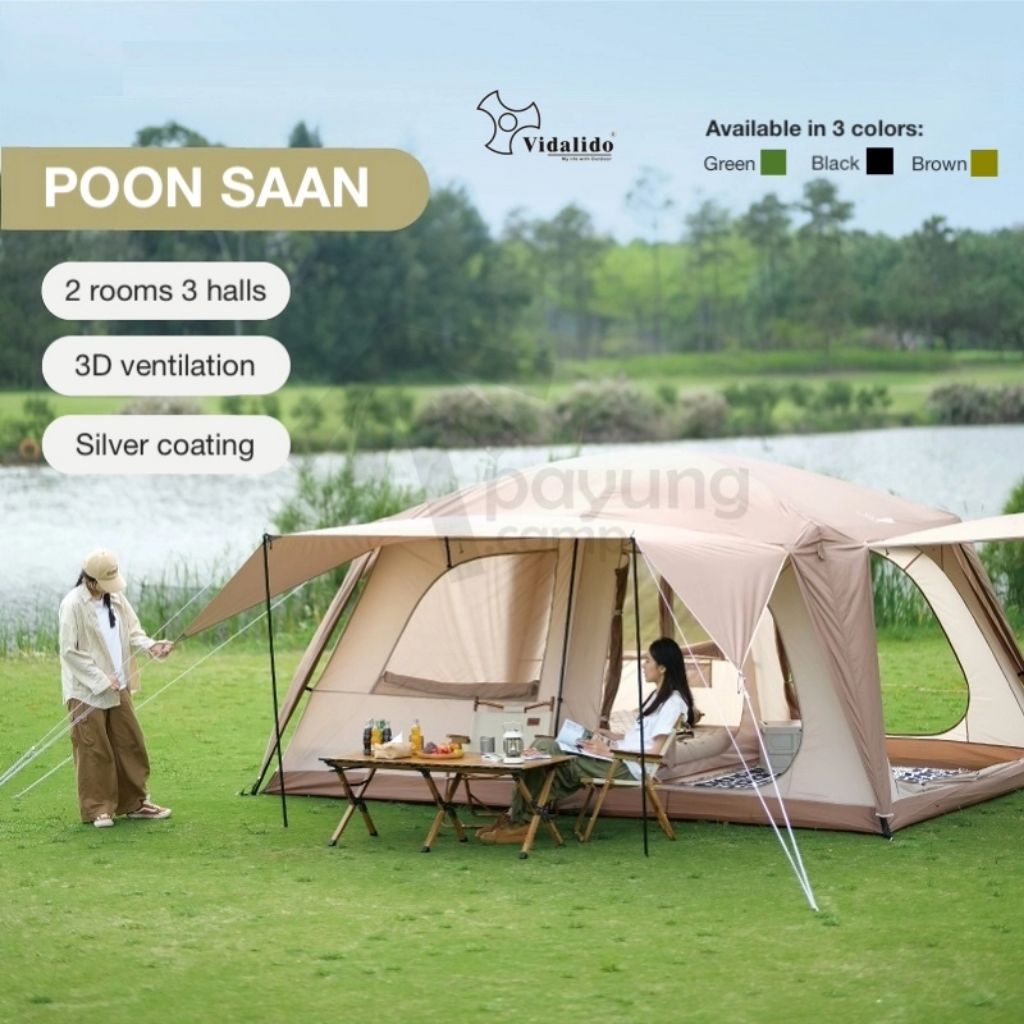 Tenda Camping Vidalido Poon Saan