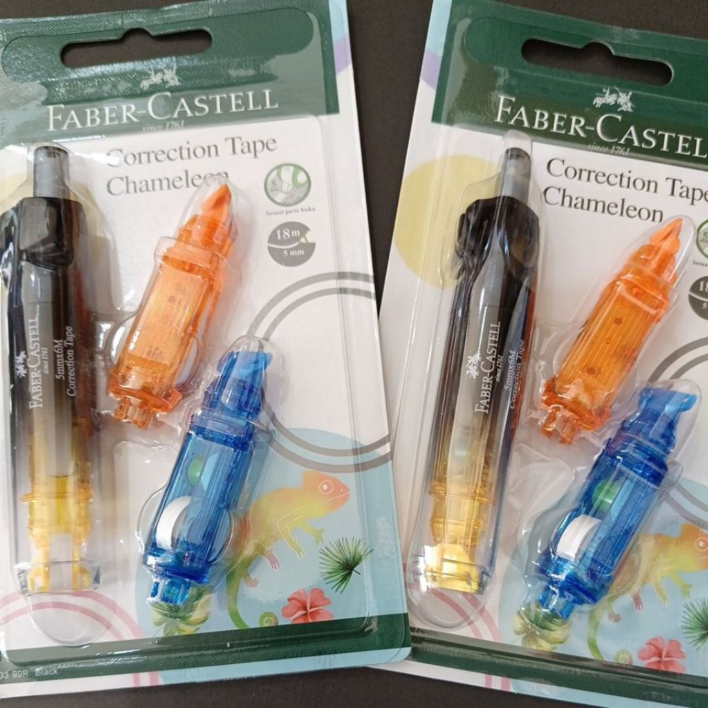 

FABER CASTELL CORRECTION TAPE CHAMELEON TIP EX / CORRECTION PEN