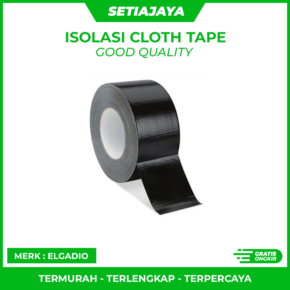 

Isolasi Cloth Tape Elgladio