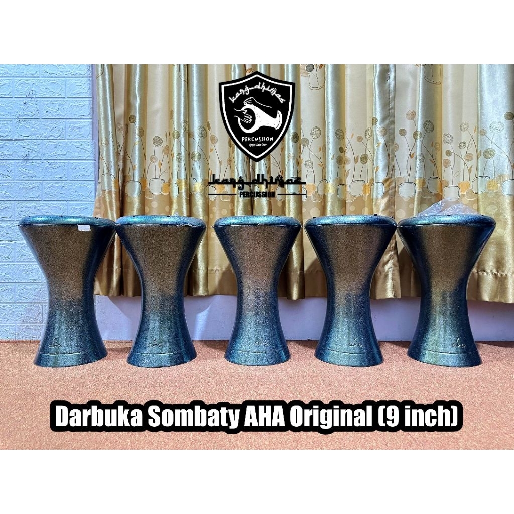 Darbuka Original Aha Percussion | Warna Bunglon - Kualitas Juara, Suara Luar Biasa