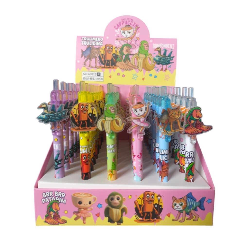 

PULPEN CETET KARAKTER ANOMALI TINTA HITAM BP KLIK A8012