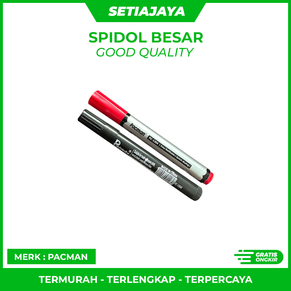 

Spidol Besar Merk Pacman