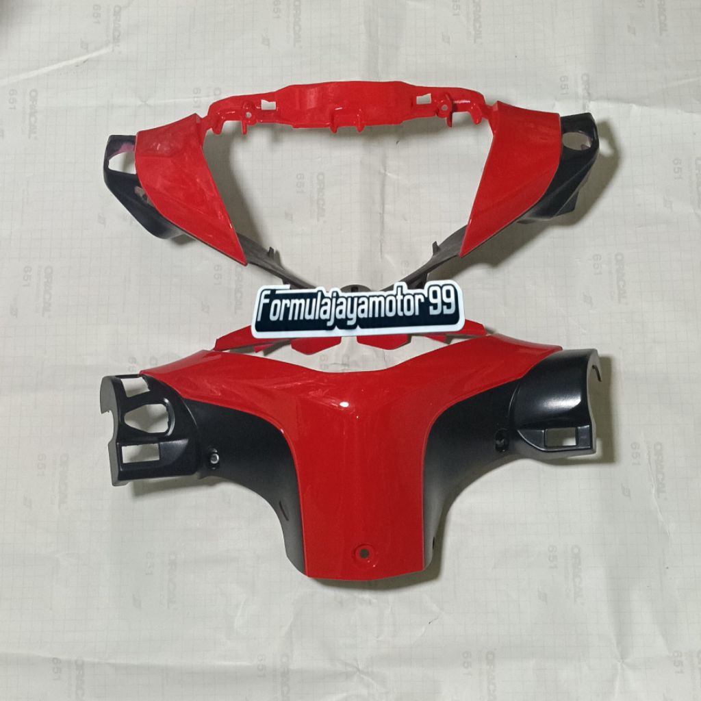 batok kepala depan belakang Supra x125 helm in merk strong mudah di pasang dan rapet harga variasi t